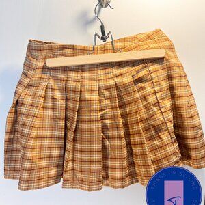 Girls Skirt - School Clothes - Plaid - Size M